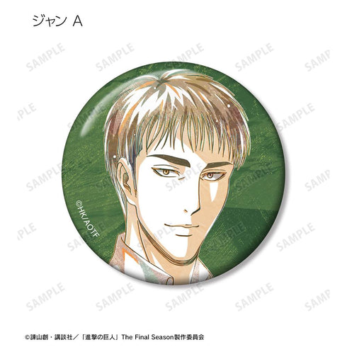 『進撃の巨人』描き下ろし Flower Shop ver. トレーディング Ani-Art 缶バッジ(単位/BOX)【202512再販】
