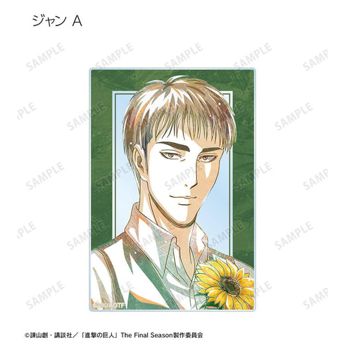 『進撃の巨人』描き下ろし Flower Shop ver. トレーディング Ani-Art アクリルカード(単位/BOX)【202512再販】