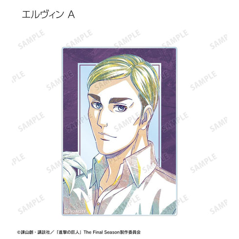 『進撃の巨人』描き下ろし Flower Shop ver. トレーディング Ani-Art アクリルカード(単位/BOX)【202607再販】