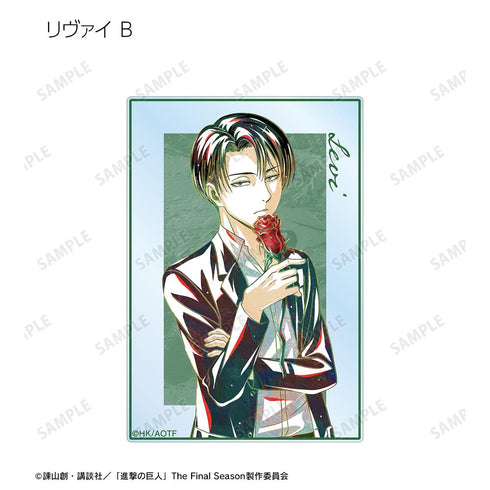 『進撃の巨人』描き下ろし Flower Shop ver. トレーディング Ani-Art アクリルカード(単位/BOX)【202507再販】
