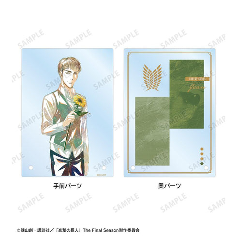『進撃の巨人』描き下ろし ジャン Flower Shop ver. Ani-Art ダブルアクリルパネル【202507再販】