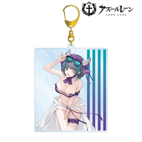 『アズールレーン』描き起こしイラスト チェシャー 水着ver. BIGアクリルキーホルダー【202408再販】