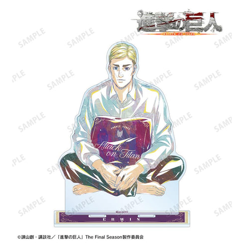 『進撃の巨人』描き下ろし エルヴィン リラックスver. Ani-Art BIGアクリルスタンド【202512再販】