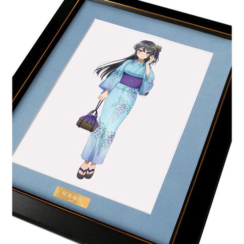『青春ブタ野郎はおでかけシスターの夢を見ない』描き下ろしイラスト 桜島麻衣 浴衣ver. キャラファイングラフ【202412再販】