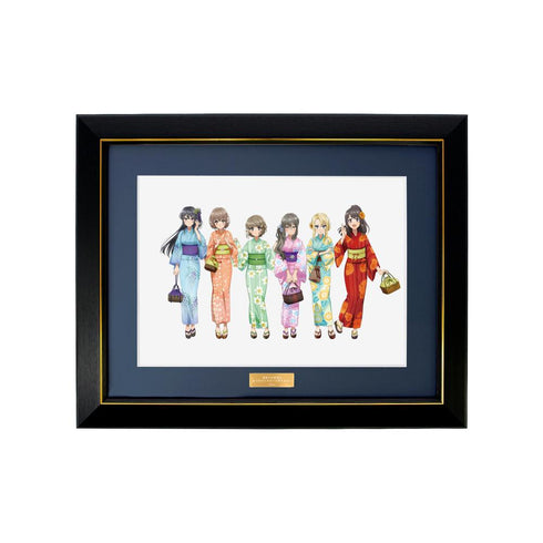 『青春ブタ野郎はおでかけシスターの夢を見ない』描き下ろしイラスト 集合 浴衣ver. キャラファイングラフ【202512再販】