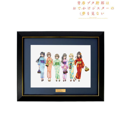 『青春ブタ野郎はおでかけシスターの夢を見ない』描き下ろしイラスト 集合 浴衣ver. キャラファイングラフ【202412再販】