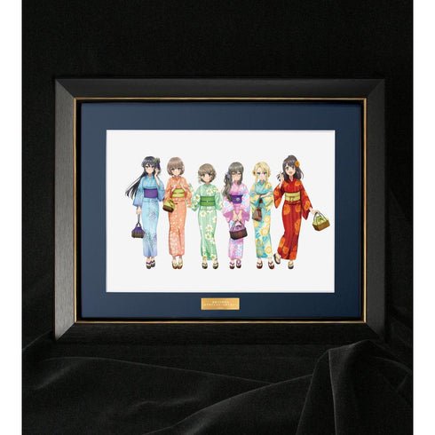 『青春ブタ野郎はおでかけシスターの夢を見ない』描き下ろしイラスト 集合 浴衣ver. キャラファイングラフ【202412再販】