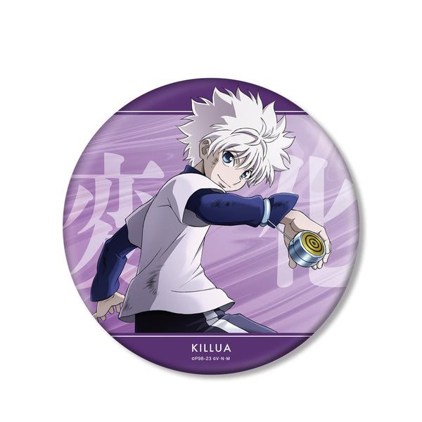 『HUNTER×HUNTER』描き下ろし キルア 戦う背中ver. BIG缶バッジ【202508再販】