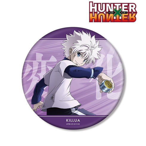 『HUNTER×HUNTER』描き下ろし キルア 戦う背中ver. BIG缶バッジ【202609再販】