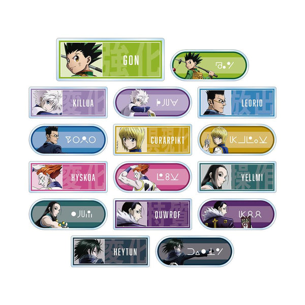 『HUNTER×HUNTER』描き下ろし 戦う背中ver. トレーディングアクリルネームプレート(単位/BOX)【202508再販】