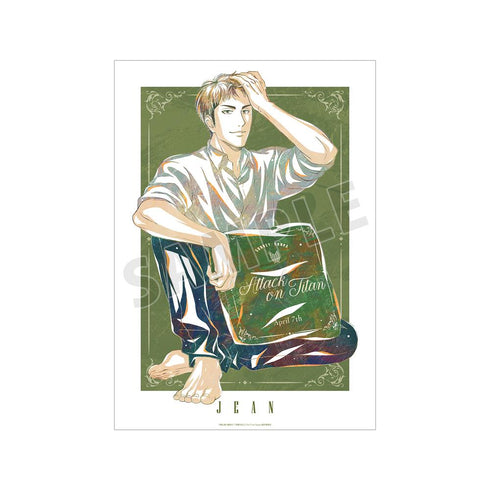 『進撃の巨人』描き下ろし ジャン リラックスver. Ani-Art A3マット加工ポスター【202501再販】