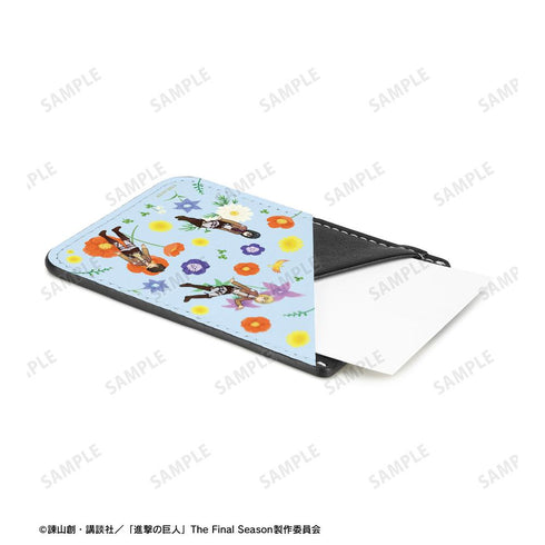 『進撃の巨人』エレン&ミカサ&アルミン Botania スマホカードポケット【202512再販】