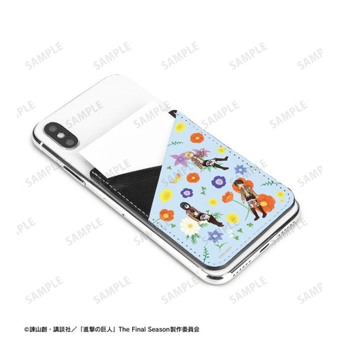 『進撃の巨人』エレン&ミカサ&アルミン Botania スマホカードポケット【202604再販】