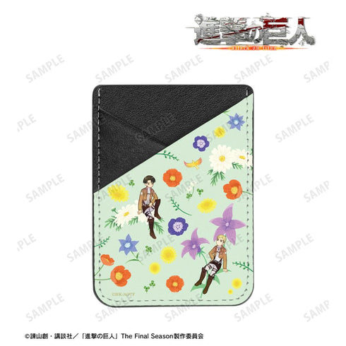 『進撃の巨人』エルヴィン&リヴァイ Botania スマホカードポケット【202512再販】