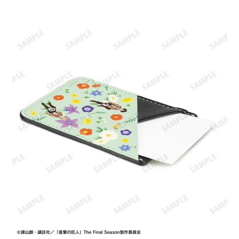 『進撃の巨人』エルヴィン&リヴァイ Botania スマホカードポケット【202512再販】