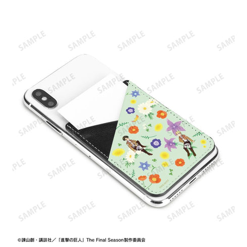 『進撃の巨人』エルヴィン&リヴァイ Botania スマホカードポケット【202507再販】