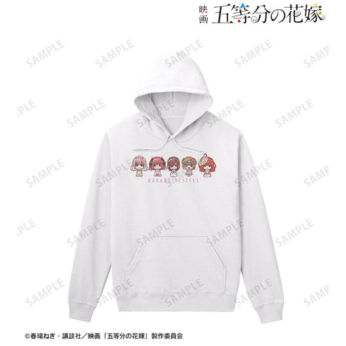 『五等分の花嫁』集合 ちょこんと! ウェディングver. パーカーレディース【202501再販】