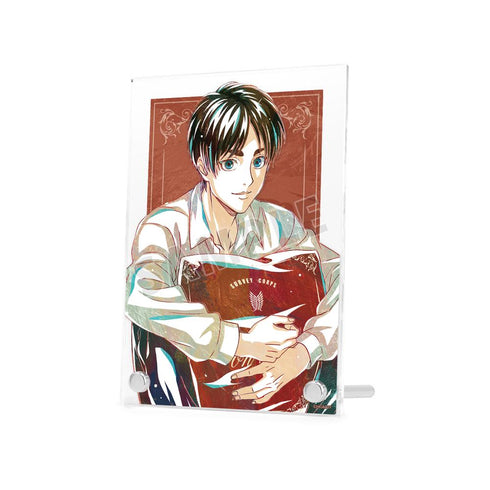 『進撃の巨人』描き下ろし エレン リラックスver. Ani-Art ダブルアクリルパネル【202512再販】