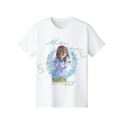 『五等分の花嫁∽』中野三玖 grunge CANVAS Tシャツメンズ【202501再販】