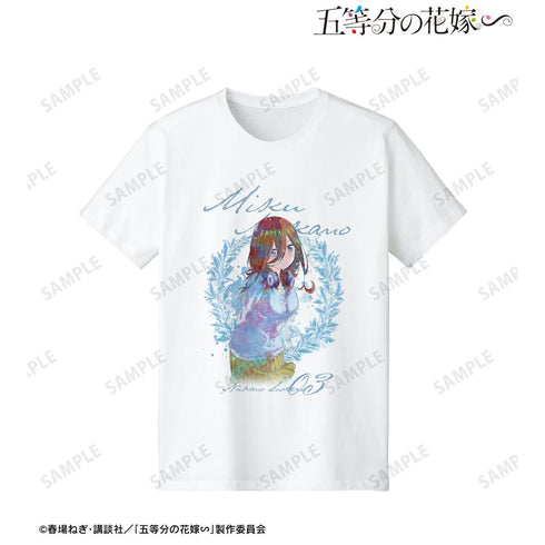 『五等分の花嫁∽』中野三玖 grunge CANVAS Tシャツメンズ【202501再販】