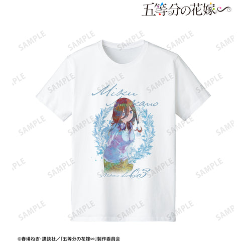 『五等分の花嫁∽』 中野三玖 grunge CANVAS Tシャツレディース