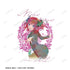 『五等分の花嫁∽』 中野二乃 grunge CANVAS バックプリントジップパーカーメンズ