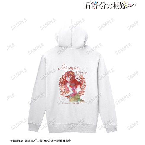『五等分の花嫁∽』 中野五月 grunge CANVAS バックプリントジップパーカーレディース