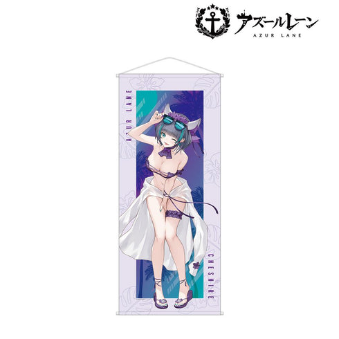 『アズールレーン』描き起こしイラスト チェシャー 水着ver. 等身大タペストリー【202408再販】