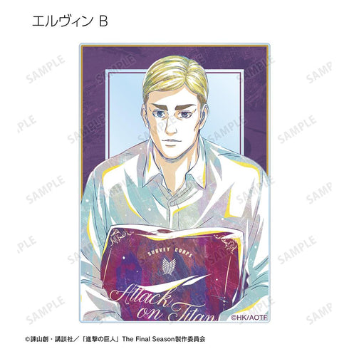 『進撃の巨人』描き下ろし リラックスver. トレーディング Ani-Art アクリルカード(単位/BOX)【202507再販】