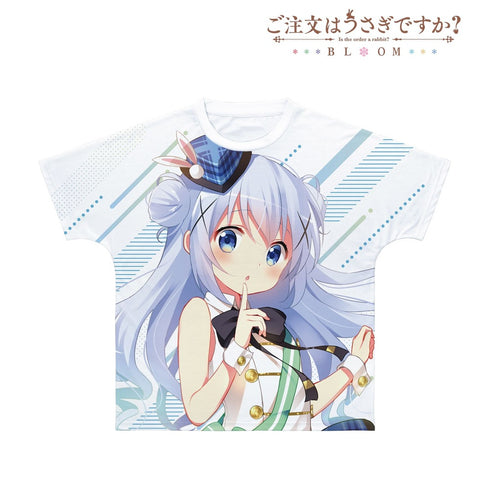 『ご注文はうさぎですか? BLOOM』チノ フルグラフィックTシャツユニセックス【202609再販】