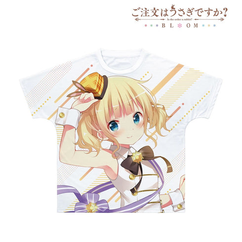 『ご注文はうさぎですか? BLOOM』シャロ フルグラフィックTシャツユニセックス【202609再販】