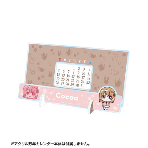 《是兔子吗?BLOOM》俏皮款!桌面亚克力年历 换装配件 ver.A【202604再版】