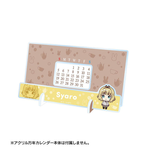 《是兔子吗?BLOOM》俏皮款!桌面亚克力年历 换装配件 ver.A【202604再版】