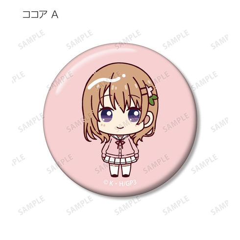 『ご注文はうさぎですか? BLOOM』トレーディング ちょこんと! 缶バッジ(単位/BOX)【202507再販】