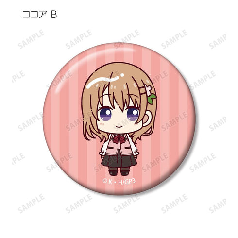 『ご注文はうさぎですか? BLOOM』トレーディング ちょこんと! 缶バッジ(単位/BOX)【202507再販】