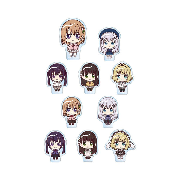 『ご注文はうさぎですか? BLOOM』トレーディング ちょこんと! アクリルステッカー(単位/BOX)【202507再販】