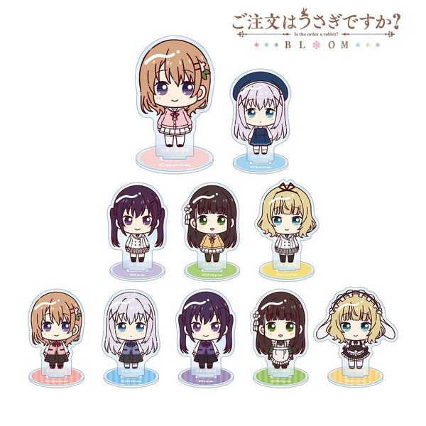 《是兔子嗎?BLOOM》收藏品 俏皮站立!壓克力立牌(單位/盒)【202604再版】
