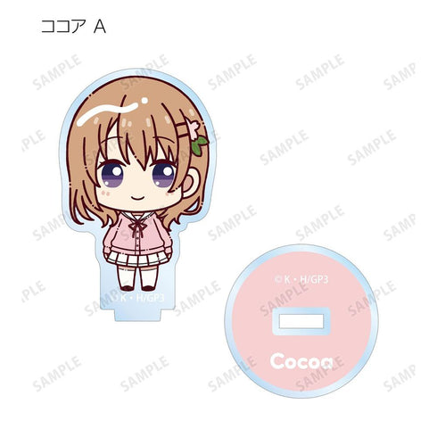 『ご注文はうさぎですか? BLOOM』トレーディング ちょこんと! アクリルスタンド(単位/BOX)【202604再販】