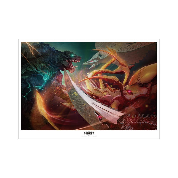 『GAMERA -Rebirth-』キービジュアル A3マット加工ポスター【202506再販】