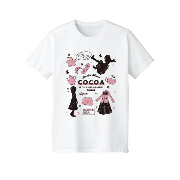 『ご注文はうさぎですか? BLOOM』ココア Ani-Sketch Tシャツメンズ【202507再販】