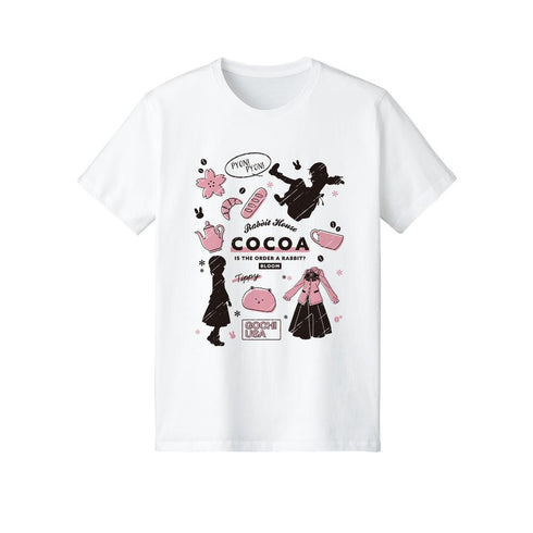 『ご注文はうさぎですか? BLOOM』ココア Ani-Sketch Tシャツレディース【202507再販】