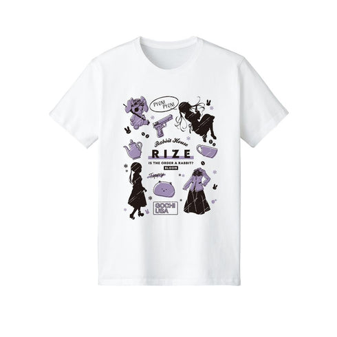 『ご注文はうさぎですか? BLOOM』リゼ Ani-Sketch Tシャツメンズ【202507再販】