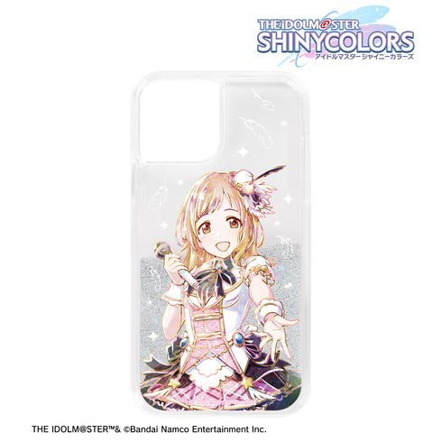『アイドルマスター シャイニーカラーズ』櫻⽊真乃 Ani-Art グリッターiPhoneケース