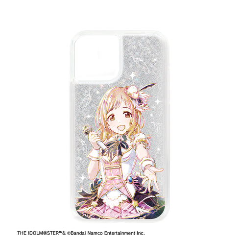 『アイドルマスター シャイニーカラーズ』櫻⽊真乃 Ani-Art グリッターiPhoneケース