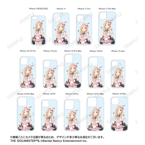 『アイドルマスター シャイニーカラーズ』櫻⽊真乃 Ani-Art グリッターiPhoneケース