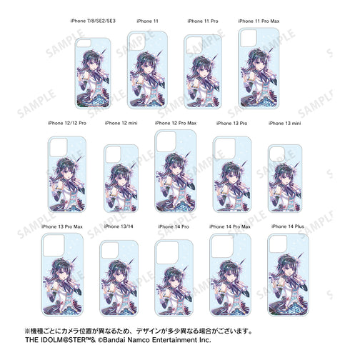 『アイドルマスター シャイニーカラーズ』⾵野灯織 Ani-Art グリッターiPhoneケース