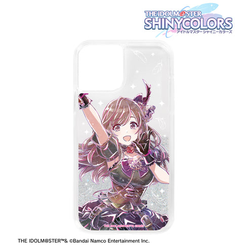 『アイドルマスター シャイニーカラーズ』⽉岡恋鐘 Ani-Art グリッターiPhoneケース