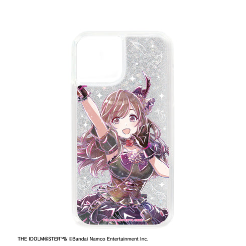 『アイドルマスター シャイニーカラーズ』⽉岡恋鐘 Ani-Art グリッターiPhoneケース