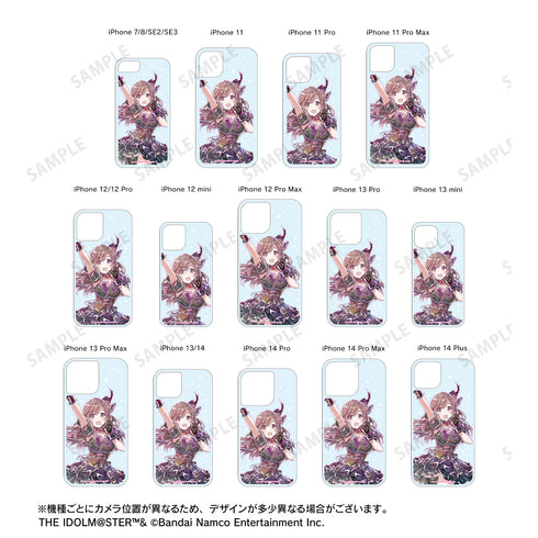 『アイドルマスター シャイニーカラーズ』⽉岡恋鐘 Ani-Art グリッターiPhoneケース