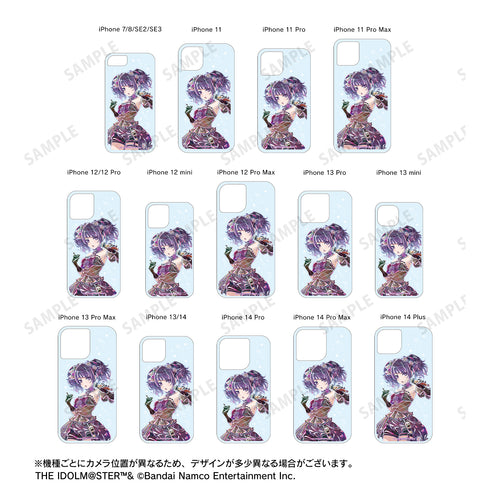 『アイドルマスター シャイニーカラーズ』⽥中摩美々 Ani-Art グリッターiPhoneケース